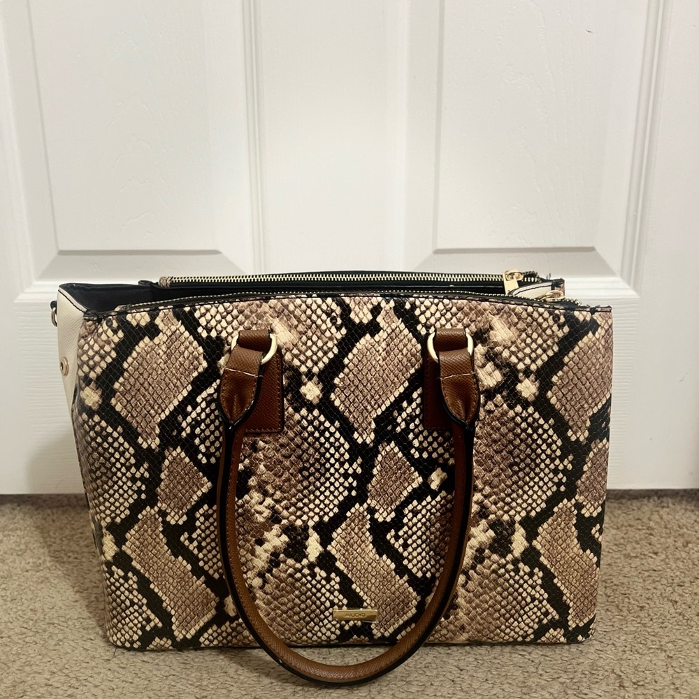 Aldo Snakeskin Patterned Women's Bag